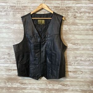 Hudson Leather Harley Davidson Inspired Vest